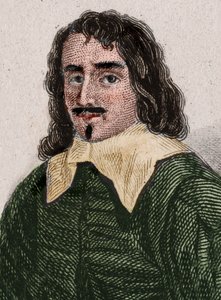Ritratto di Adam Billaut, detto Maestro Adam (1602-1662) falegname, poeta e cantautore francese. Incisione del 1896. da Unknown artist