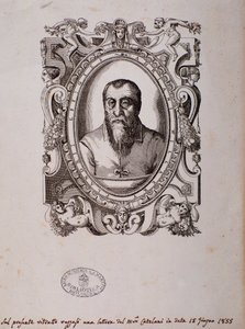 Ritratto di Adrian Willaert (xilografia) da Unknown artist