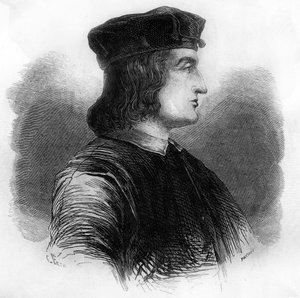 Ritratto di Aldo Manuzio (Alde Manuce) (1449-1515). da Unknown artist