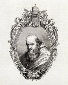 Ritratto di Alessandro Farnese, Paolo III (1468 - 1549) papa dal 1534 al 1549.