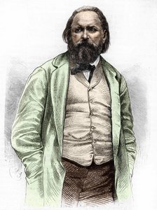Ritratto di Alexander Ivanovich Herzen (Hertzen) 1812-1870 da Unknown artist