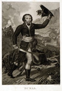 Ritratto di Alexandre Davy Dumas (1762-1806), padre di Alexandre Dumas Padre