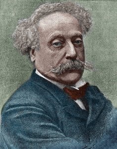 Ritratto di Alexandre Dumas Jr. (1824-1895), scrittore francese da Unknown artist