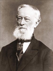Ritratto di Alfred Krupp (1812 - 1887), fotografia tra il 1870 - 1887 da Unknown artist
