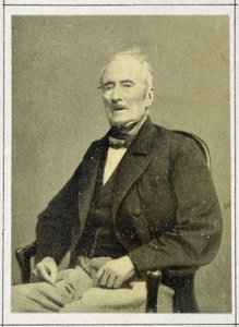 Ritratto di Alphonse de Lamartine (1790 - 1869) nel 1867