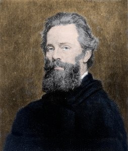 Ritratto del poeta e romanziere americano Herman Melville da Unknown artist