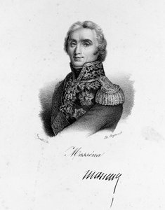 Ritratto di André Massena (1756 - 1817), Maresciallo di Francia. da Unknown artist