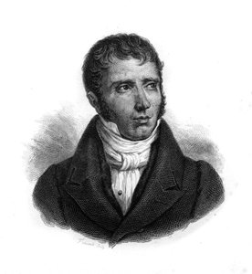 Ritratto di Andre Marie Jean Jacques (Jean-Jacques) Dupin (1783-1865) (Dupin aine), magistrato e politico francese, incisione del XIX secolo da Unknown artist