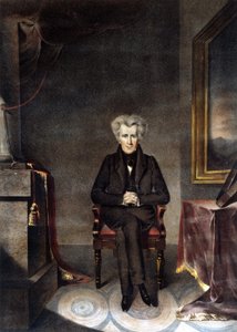 Ritratto di Andrew Jackson (1767 - 1845) statista americano. da Unknown artist
