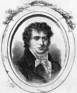 Ritratto di Antoine Desaugiers (1772-1827), cantautore francese da Unknown artist