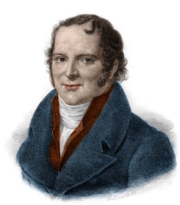 Ritratto di Antoine Francois, Conte di Fourcroy (1755 - 1809) chimico, naturalista, medico, incisione del XIX secolo