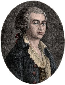 Ritratto di Antoine Joseph Gorsas (1752-1793) giornalista e politico francese da Unknown artist