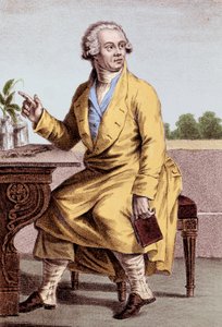 Ritratto di Antoine Laurent de Lavoisier (1743-1794), chimico francese da Unknown artist