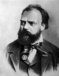 Ritratto di Anton (Antonin) Dvorak (1841 - 1904), compositore ceco da Unknown artist