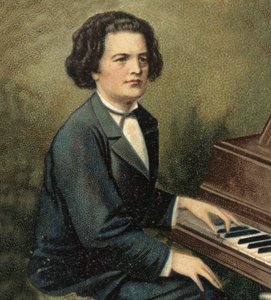 Ritratto di Anton Rubinstein (1829-1894), pianista e compositore russo
