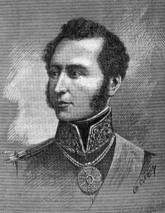 Ritratto di Antonio Jose de Sucre (1795-1830) - leader dell