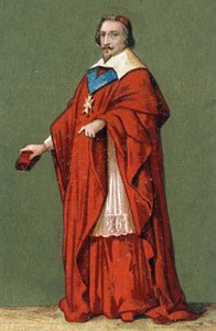 Ritratto di Armand Jean Du Plessis, Cardinale di Richelieu (1585 - 1642)