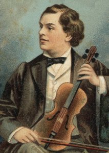 Ritratto di August Wilhemj, violinista tedesco (1845-1908) da Unknown artist