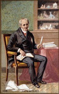 Ritratto del Barone Alexander Von Humboldt