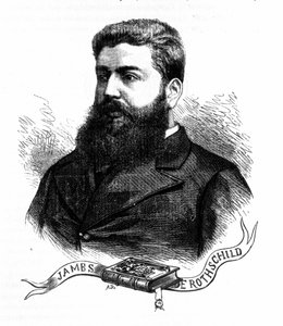 Ritratto del barone Edmond James de Rothschild da Unknown artist