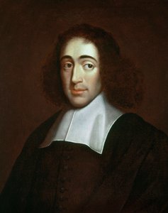 Ritratto di Baruch Spinoza (1632-1677), filosofo olandese, noto anche come Bento de Espinosa o Benedictus de Spinoza - dipinto anonimo. Collezione privata.