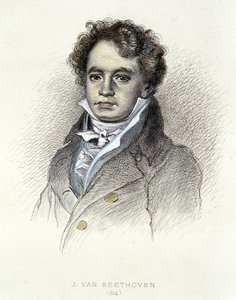 Ritratto di Beethoven (1814) - incisione