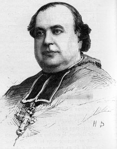 Ritratto del vescovo Marechal, vescovo di Laval morto nel 1887 da Unknown artist