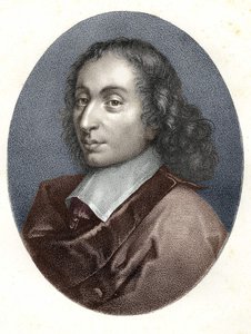 Ritratto di Blaise Pascal (incisione del XIX secolo)