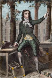 Ritratto di Camille Desmoulins, politico durante la Rivoluzione Francese da Unknown artist