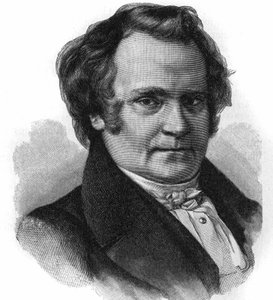 Ritratto di Carl (Karl) Leberecht Immermann (1796-1840) poeta, romanziere e magistrato tedesco
