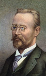 Ritratto di Carl Auer, barone von Welsbach Chimico e industriale austriaco,