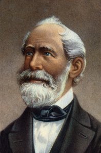 Ritratto di Carl Zeiss, scienziato tedesco