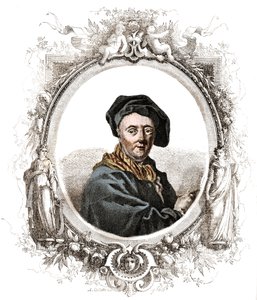 Ritratto di Carle Van Loo, pittore francese. da Unknown artist