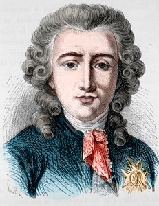Ritratto di Charles Alexandre de Calonne, politico francese (1734-1802) - in "L