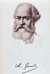 Ritratto di Charles Gounod (1818-1893) compositore inglese da Unknown artist