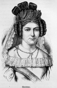 Ritratto di Cristina di Svezia detta Regina Cristina (1626-1689)