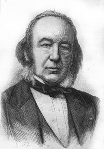 Ritratto di Claude Bernard (1813 - 1878) fisiologo francese - in "L