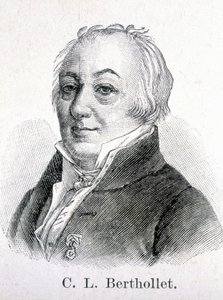 Ritratto di Claude Louis Comte Berthollet (1748 - 1822) chimico francese