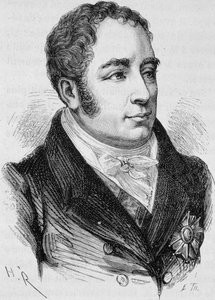 Ritratto del Conte Pierre Bruno Daru (1767 - 1829). Incisione della fine del XIX secolo in "Histoire de France" di H. Martin.