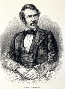 Ritratto di David Livingstone, missionario scozzese da Unknown artist