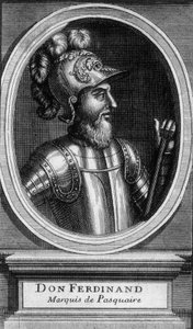 Ritratto di Don Ferdinando, Marchese di Pasquaire da Unknown artist