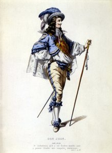 Ritratto di Don Giovanni in piedi, XIX secolo da Unknown artist