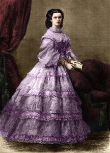 Ritratto di Elisabetta di Wittelsbach (1837-1898) (Sissi), Imperatrice d