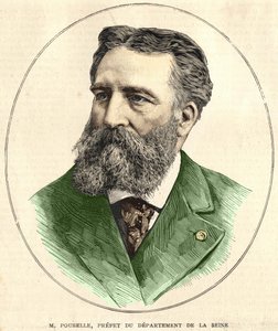 Ritratto di Eugène René Poubelle (1831 - 1907), funzionario pubblico francese e prefetto della Senna. Coll. Bianchetti. da Unknown artist