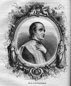 Ritratto di Padre Delacroix de Ravignan (1795-1858), gesuita francese da Unknown artist