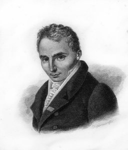 Ritratto di Ferdinand Herold (1791-1833), compositore francese - incisione del XIX secolo