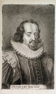 Ritratto di Francis Bacon (1561-1626), filosofo inglese. n.d. c. 1600 da Unknown artist