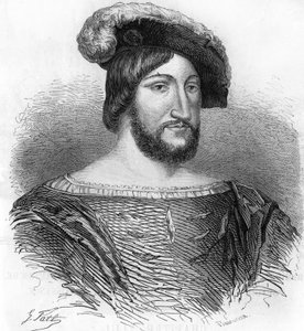 Ritratto di Francesco I Re di Francia (1494-1547). da Unknown artist