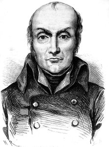 Ritratto di Francois Nicolas Appert, inventore della scatola di latta - in "Le meraviglie dell