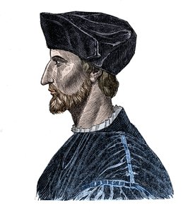 Ritratto di François Rabelais (1494-1553), scrittore e medico francese da Unknown artist